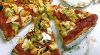 Rustic Mediterranean Pizza Rustic Mediterranean Pizza
