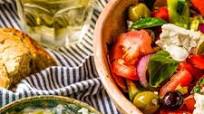 Authentic tzatziki And Greek Salad Authentic tzatziki And Greek Salad