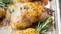 Honey Mustard Chicken Thighs Honey Mustard Chicken Thighs