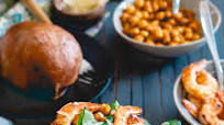 Shrimp Caesar Salad Stuffed Sweet Potatoes Shrimp Caesar Salad Stuffed Sweet Potatoes