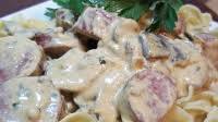 Kielbasa Stroganoff Recipe Kielbasa Stroganoff Recipe