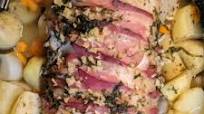 Herb, Garlic and Bacon Pork Loin Herb, Garlic and Bacon Pork Loin