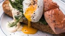 Salmon on Toast with Poached Egg & Asparagus Salmon on Toast with Poached Egg & Asparagus