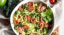 Walnut Pesto Zucchini Noodles Walnut Pesto Zucchini Noodles