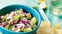 Tuna Ceviche with Avocado and Cilantro Tuna Ceviche with Avocado and Cilantro