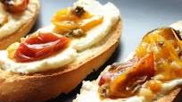 Honey Ricotta and Roasted Tomato Crostini Honey Ricotta and Roasted Tomato Crostini