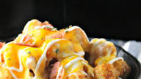 Loaded Cheesy Tater Tots Loaded Cheesy Tater Tots