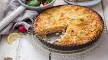 Salmon and Cheddar Cheese Quiche Salmon and Cheddar Cheese Quiche