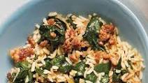 Sausage-Spinach Rice Bowl Sausage-Spinach Rice Bowl