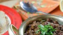 Black chickpeas curry Black chickpeas curry
