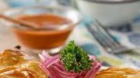 Puff Pastry-Wrapped Seafood Chile Relleno Puff Pastry-Wrapped Seafood Chile Relleno