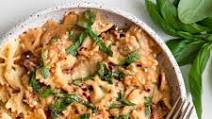 Vegan Sun Dried Tomato Cream Pasta Vegan Sun Dried Tomato Cream Pasta