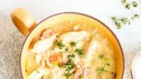 Instant Pot Chicken Cauliflower Rice Soup Instant Pot Chicken Cauliflower Rice Soup