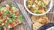 Layered Taco Salad Layered Taco Salad
