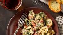 Tortellini with Tomato-Cream Sauce Tortellini with Tomato-Cream Sauce
