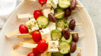 Greek Salad Skewers