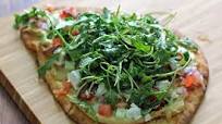 Greek Salad Naan Pizza Greek Salad Naan Pizza