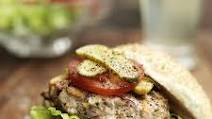 Pork burgers with mustard & chilli Pork burgers with mustard & chilli
