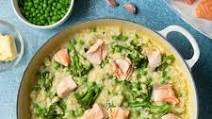 Fresh salmon risotto Fresh salmon risotto