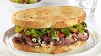 Black & Blue Steak Sandwich Black & Blue Steak Sandwich