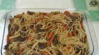 Macarrão chop suey Macarrão chop suey
