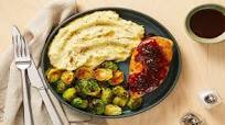 Gettin’ Figgy With It Chicken with Roasted Brussels Sprouts & Mashed Potatoes Gettin’ Figgy With It Chicken with Roasted Brussels Sprouts & Mashed Potatoes