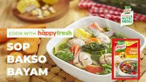 Sop Bakso Ayam Sop Bakso Ayam