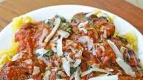 Spaghetti Squash with Mushroom Sauce Spaghetti Squash with Mushroom Sauce