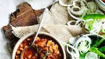 Slow cooked pork & beans Slow cooked pork & beans