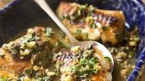 Pan Seared Cod with a Caper, Parsley and Lemon Sauce Pan Seared Cod with a Caper, Parsley and Lemon Sauce