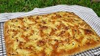Fresh Herbs & Onion Focaccia Fresh Herbs & Onion Focaccia