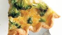 Broccoli-Cheddar Quiche Broccoli-Cheddar Quiche