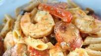 Cajun Shrimp & Sausage Pasta Recipe Cajun Shrimp & Sausage Pasta Recipe