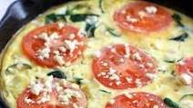 Tomato, Spinach and Feta Frittata Tomato, Spinach and Feta Frittata