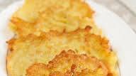 Potato Latkes with Honey Apple Sauce Potato Latkes with Honey Apple Sauce