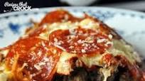 Crock Pot Crustless Pizza Crock Pot Crustless Pizza