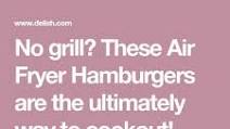 Air Fryer Cheeseburgers Air Fryer Cheeseburgers