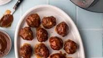 Bison Meatballs with BBQ Sauce Bison Meatballs with BBQ Sauce