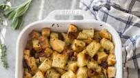 Focaccia and Bacon Stuffing Focaccia and Bacon Stuffing