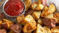 Rosemary Garlic Air Fryer Potatoes Rosemary Garlic Air Fryer Potatoes