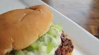 Spicy Buffalo Chicken Burgers Recipe Spicy Buffalo Chicken Burgers Recipe