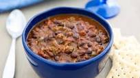 Slow Cooker Black Bean Lamb Chili Slow Cooker Black Bean Lamb Chili