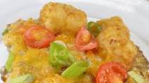 Veggie Crumble Tot Casserole Veggie Crumble Tot Casserole