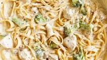 Skinny One Pot Chicken Bacon Fettuccine Alfredo Skinny One Pot Chicken Bacon Fettuccine Alfredo