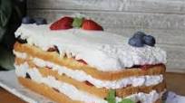 Ice Box Berry Cake Ice Box Berry Cake