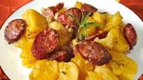 Easy Smoked Sausage and Potatoes in the Oven {Best Potato Bake #1} Easy Smoked Sausage and Potatoes in the Oven {Best Potato Bake #1}