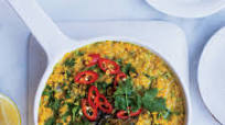 Red Lentil Dal with Coconut Milk and Kale Red Lentil Dal with Coconut Milk and Kale