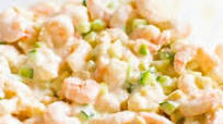 Healthy Shrimp Salad with Greek Yogurt Dressing Healthy Shrimp Salad with Greek Yogurt Dressing