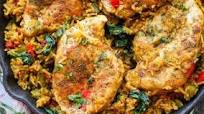 One Pot Low FODMAP Chicken and Rice One Pot Low FODMAP Chicken and Rice