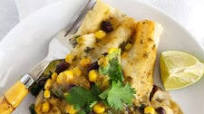 Gluten-Free Black Bean and Spinach Enchiladas Gluten-Free Black Bean and Spinach Enchiladas